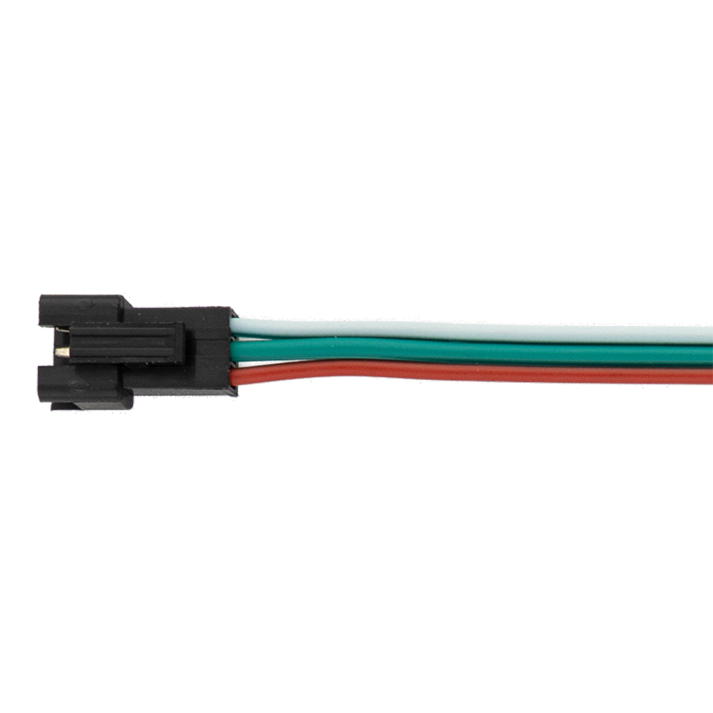 Led Digital Connector ULTRALUX - Female connector for digital LED strip 5-24V DC, 3 pins ...