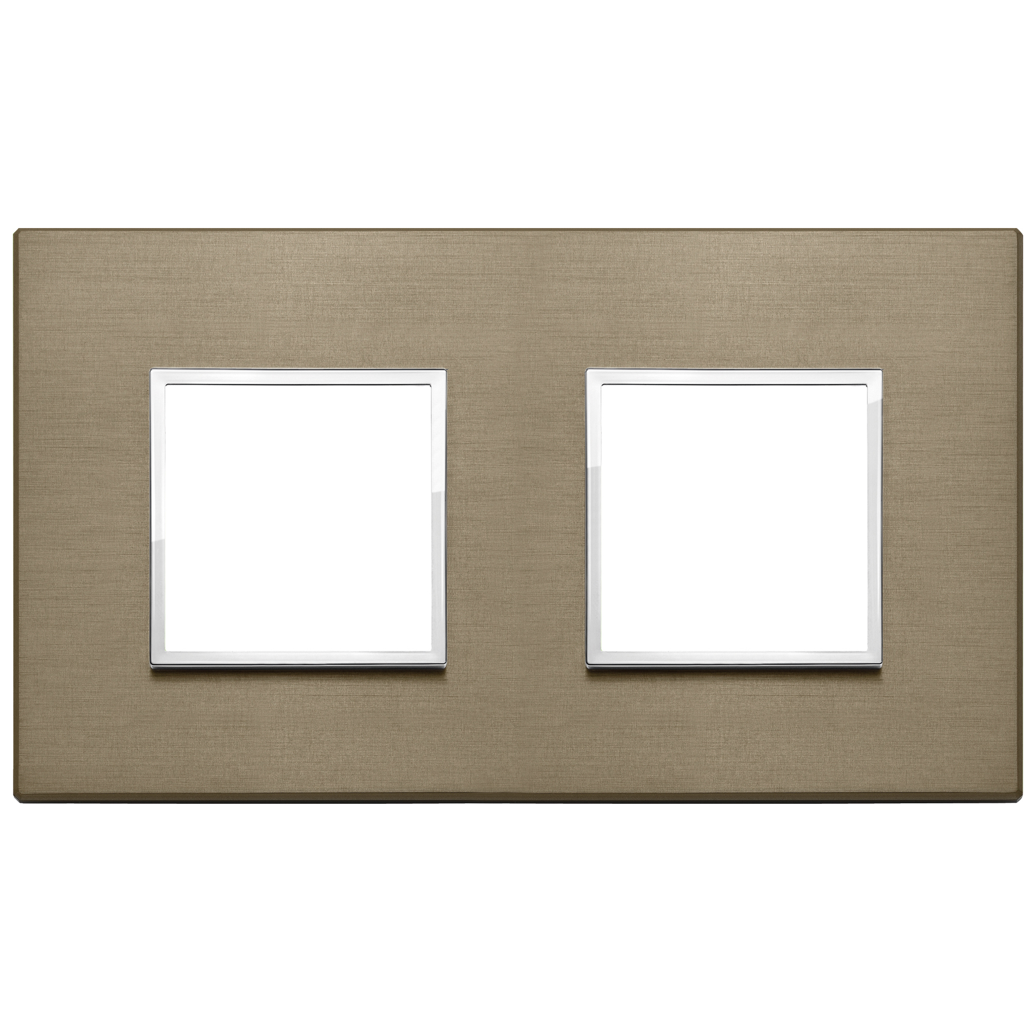 VIMAR - 21643.05 - Plate 4M (2+2) 71mm dark bronze