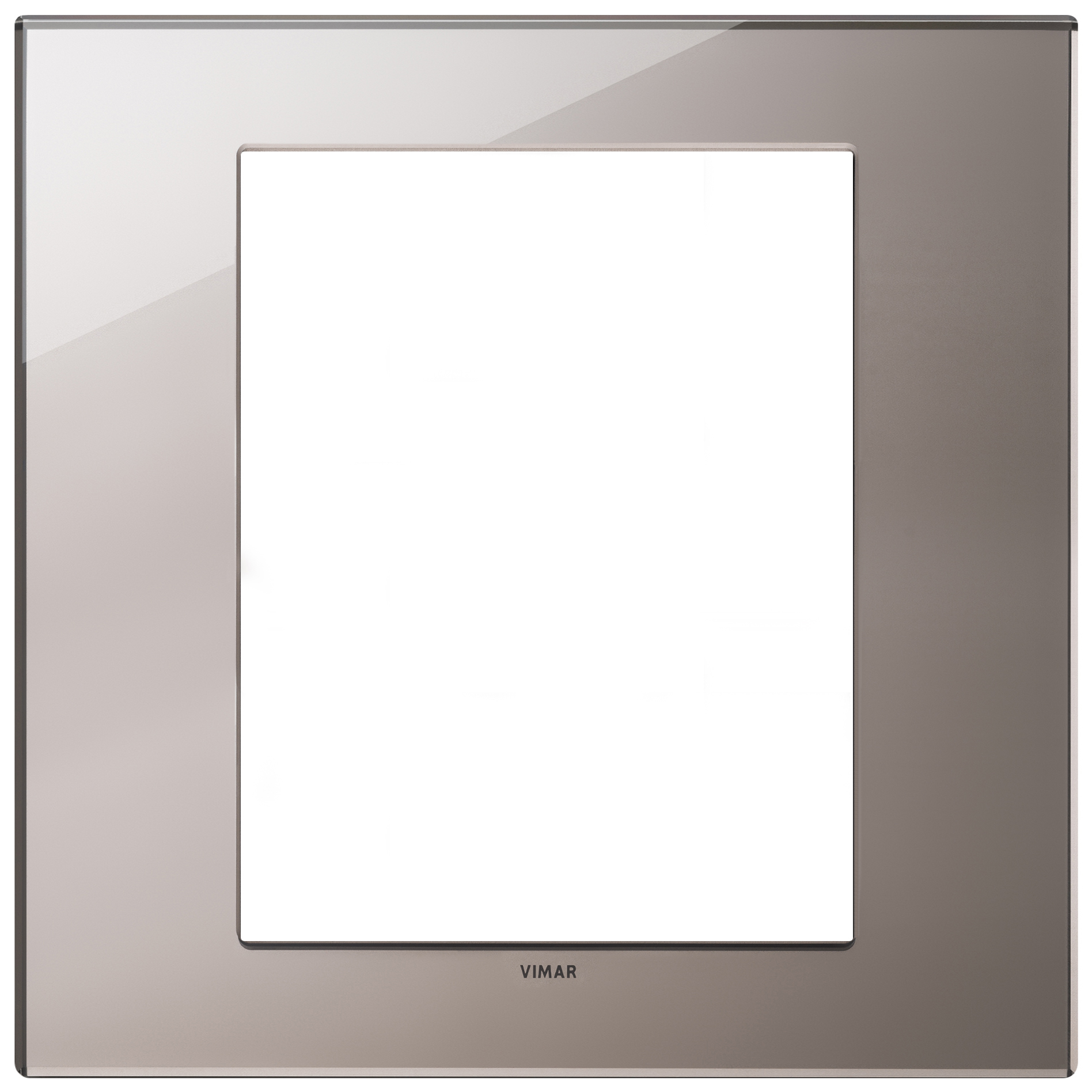 VIMAR - 22668.76 - Plate 8M mirror glass shiny bronze