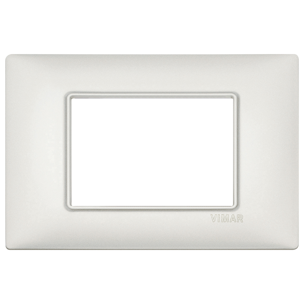 VIMAR - 14653.75.01 - Plana Рамка 3M италиански стандарт Pearl silver