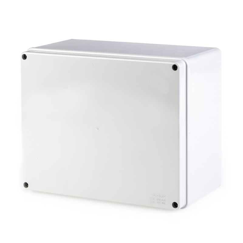 SCAME - Junction Box 300х220х120mm IP56, UV, solid walls, screw closure Scabox  686.209