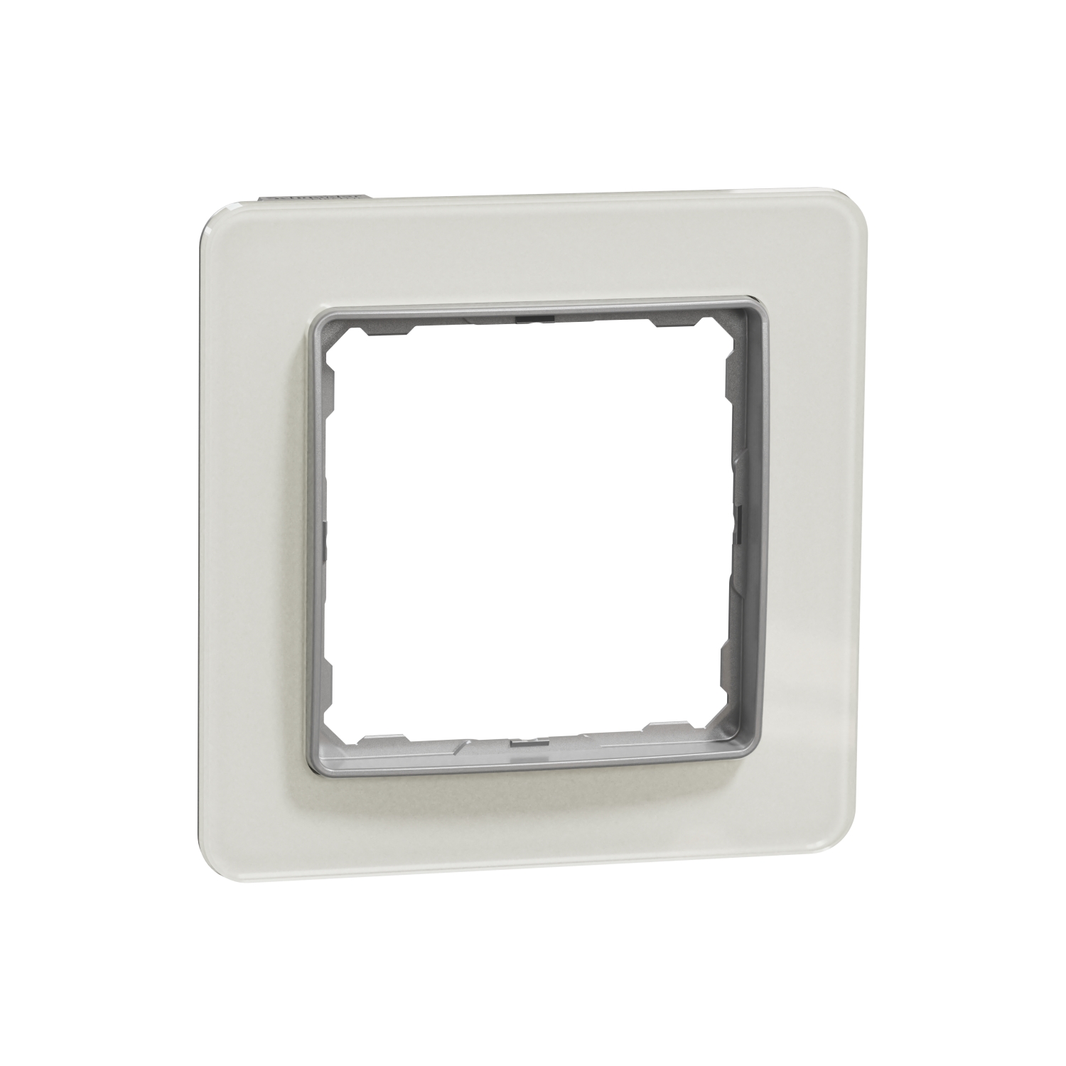 SCHNEIDER ELECTRIC - SDD360801 Sedna Elements- 1-gang frame - clear glass