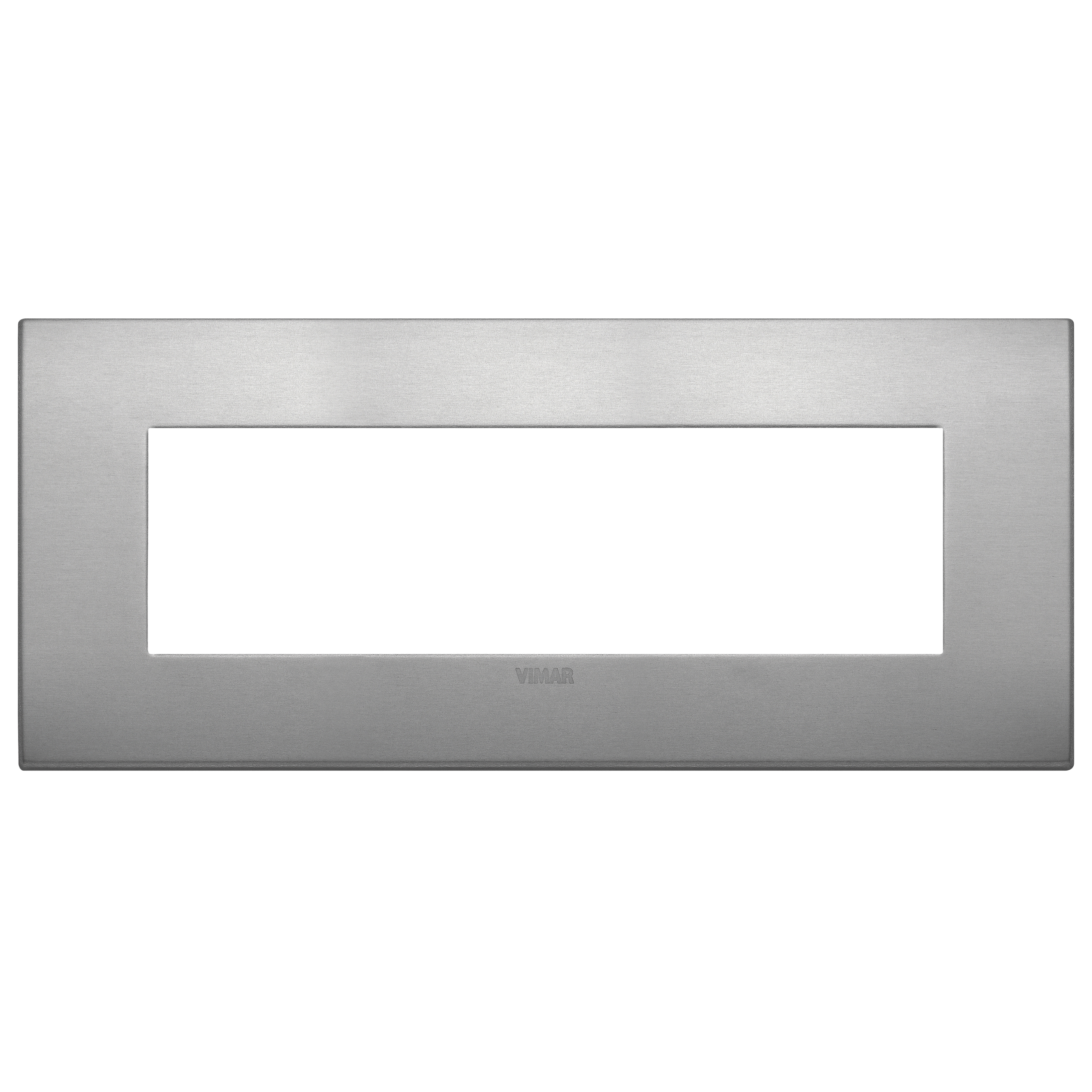 VIMAR - 19657.16 - Classic plate 7M aluminium lava