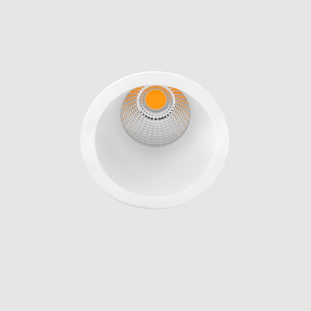 POLARIS LIGHTING - LED ЛУНА за вграждане COM DALI DIM кръгла Ø73/H105mm 14W 3000K 1260lm 36° бяла 1012-14D