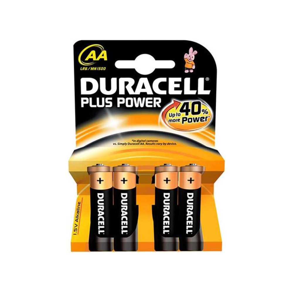 DURACELL - Батерия АА 1.5V 4бр в пакета  DURAA