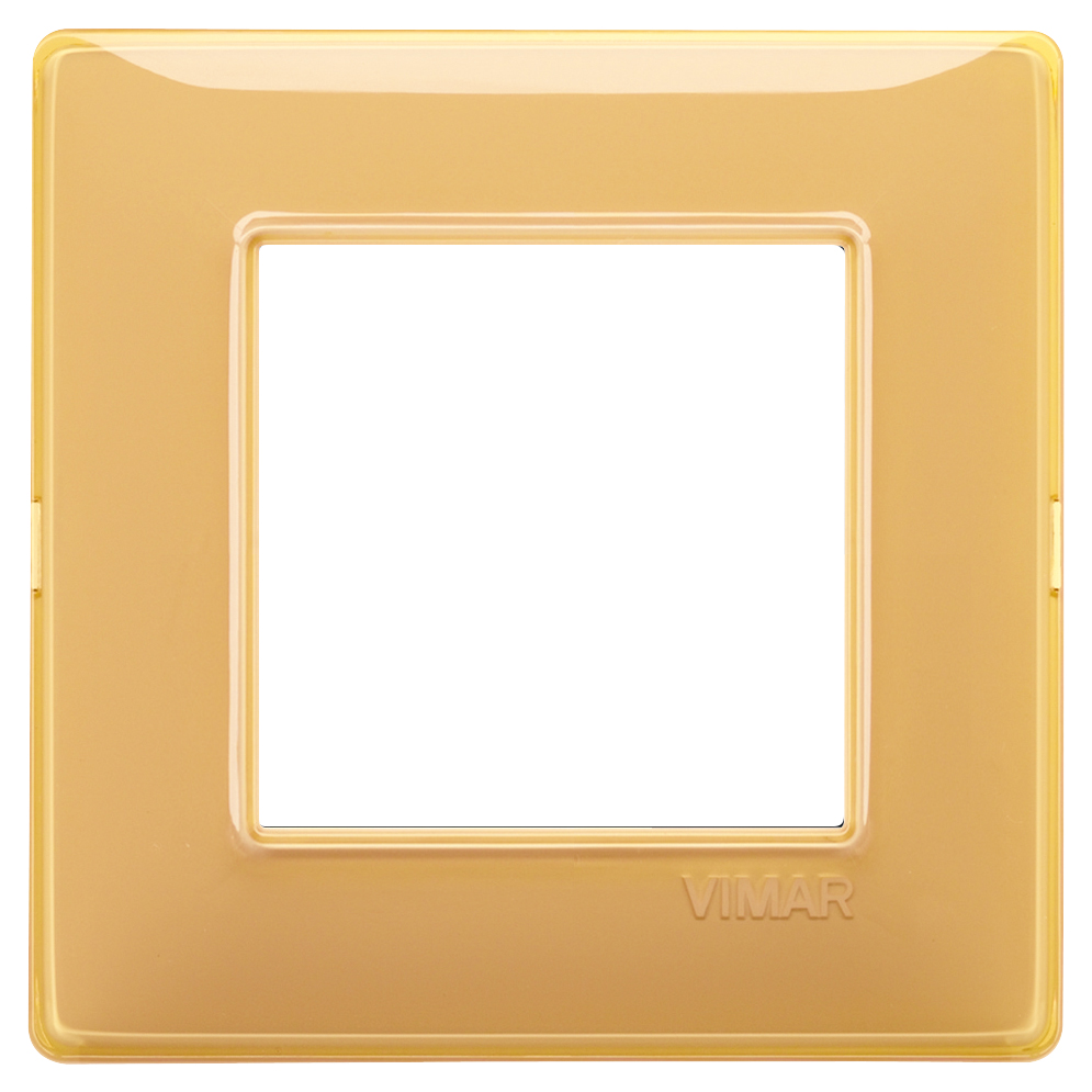 VIMAR - 14642.43 - Plate 2M Reflex amber