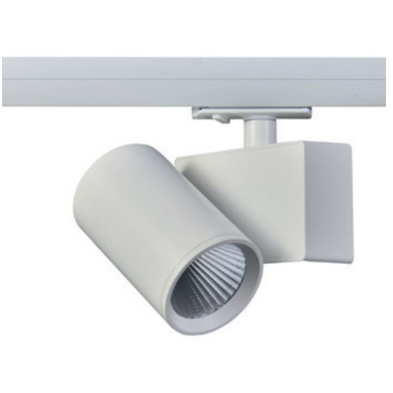 ACA LIGHTING - LED track luminaire  LISOR 20W 3000K 1-PHASE LISOR2030W2