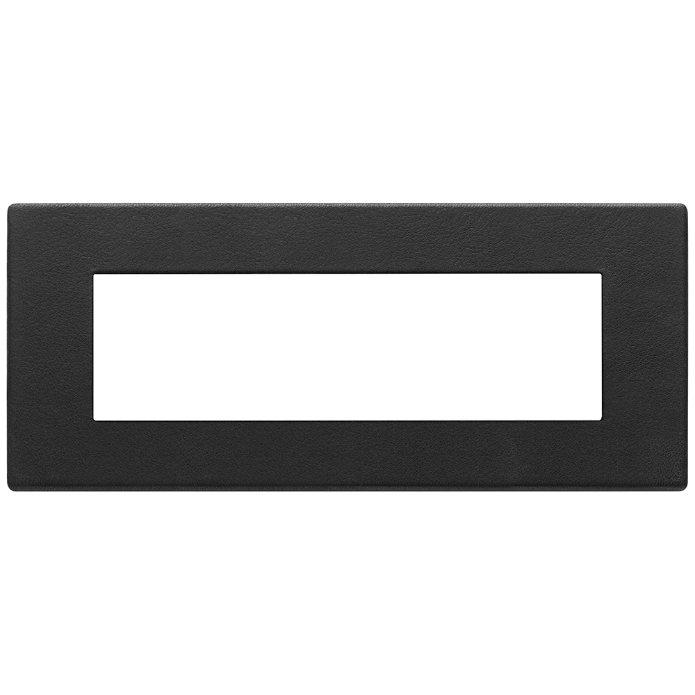 VIMAR - 22657.23 - Plate 7M leather Black Forest