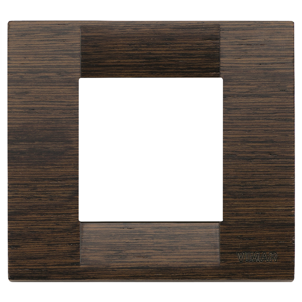 VIMAR - 17092.56 - Classica plate 1-2M wood wengé
