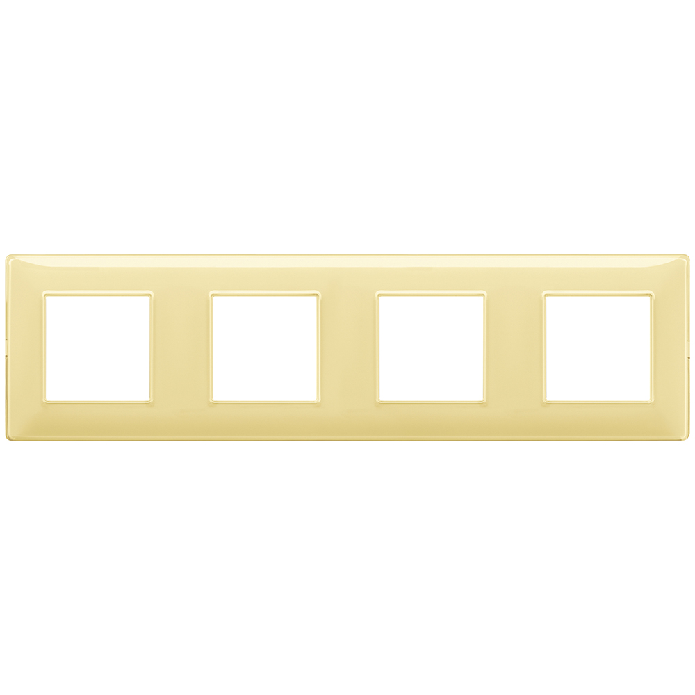 VIMAR - 14669.46 - Plate 8M (2+2+2+2) 71mm Reflex cedar 