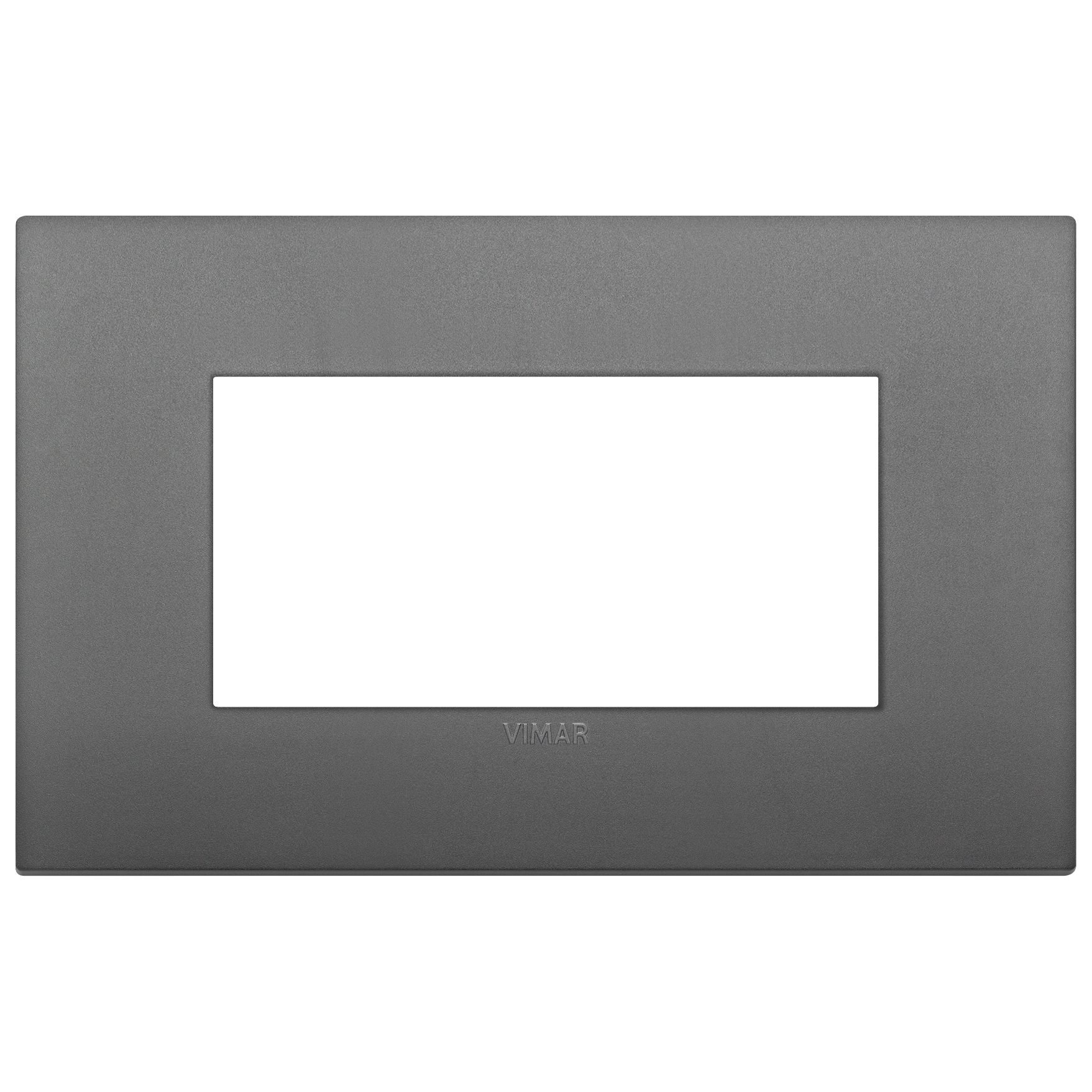 VIMAR - 19654.72 - Classic plate 4M technopolymer grey