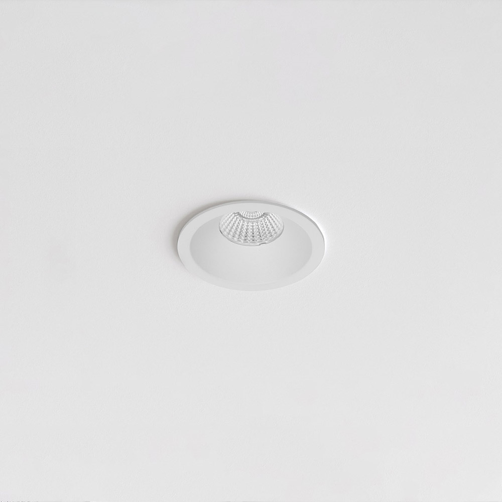 POLARIS LIGHTING - LED ЛУНА за вграждане OSCAR TRIAC DIM кръгла Ø90/H50mm, влагозащитена IP54 10W 3000K 750lm бяла 1009Т