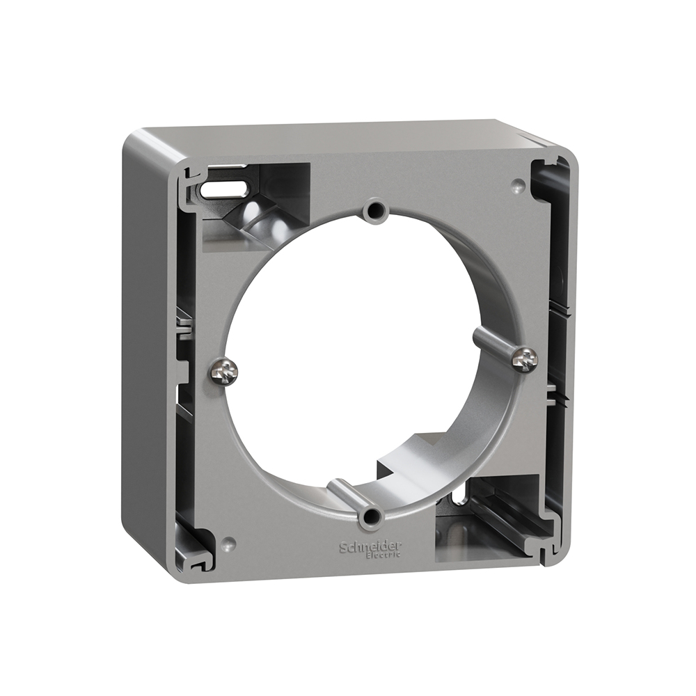 SCHNEIDER ELECTRIC - SDD113901 Sedna Design- 1-gang surface mounting box - aluminium