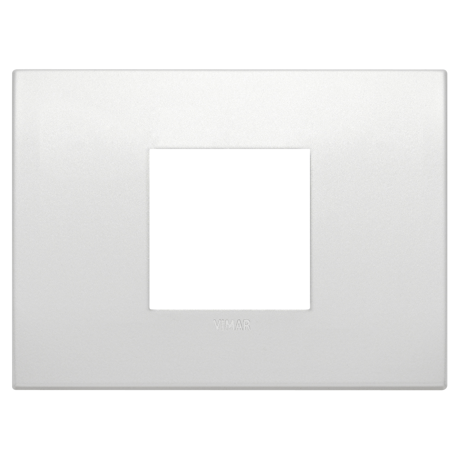 VIMAR - 19652.05 - Classic plate 2centrM metal matt pearl