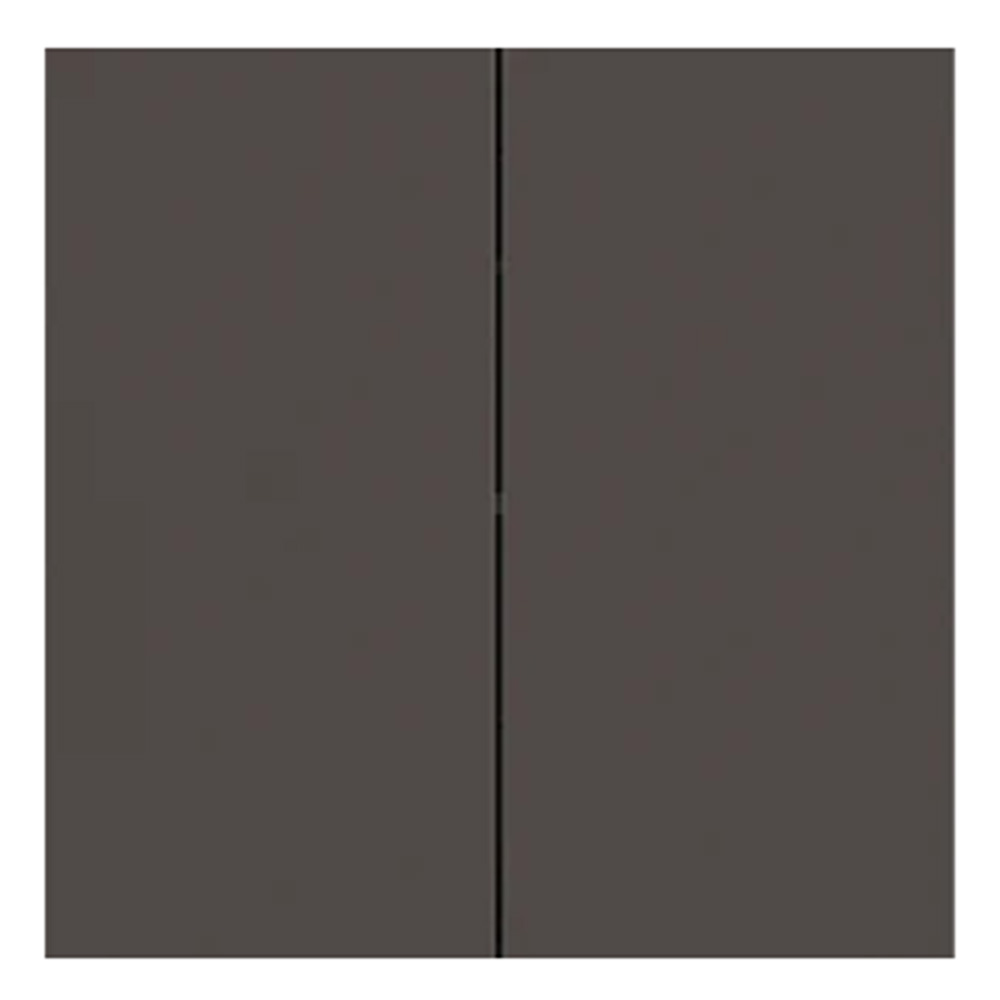 Ekinex - Лицев панел за 2 бутона вертикално 30x60 Linea71 Fenix какао - EK-T2R-FCC