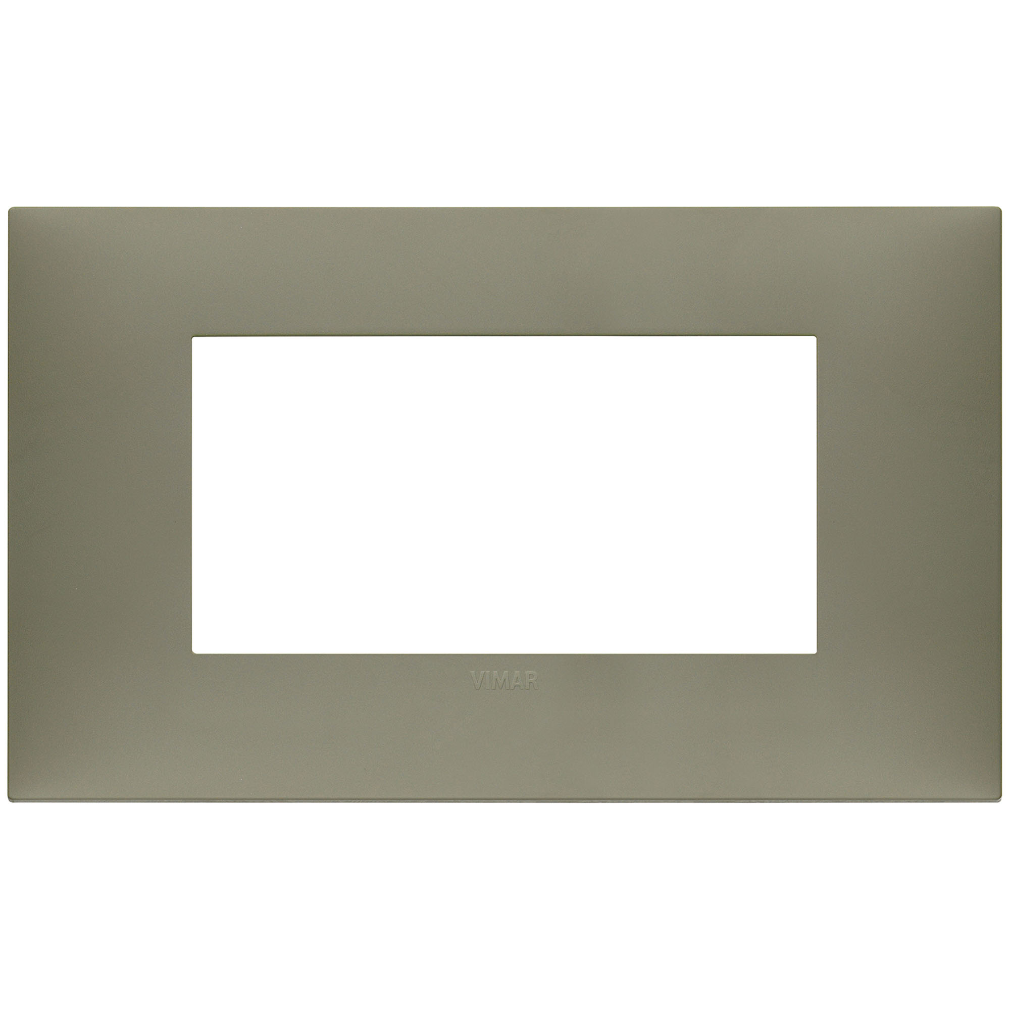 VIMAR - 09674.13 cover plate - 4 centered module matt clay color NEVE UP