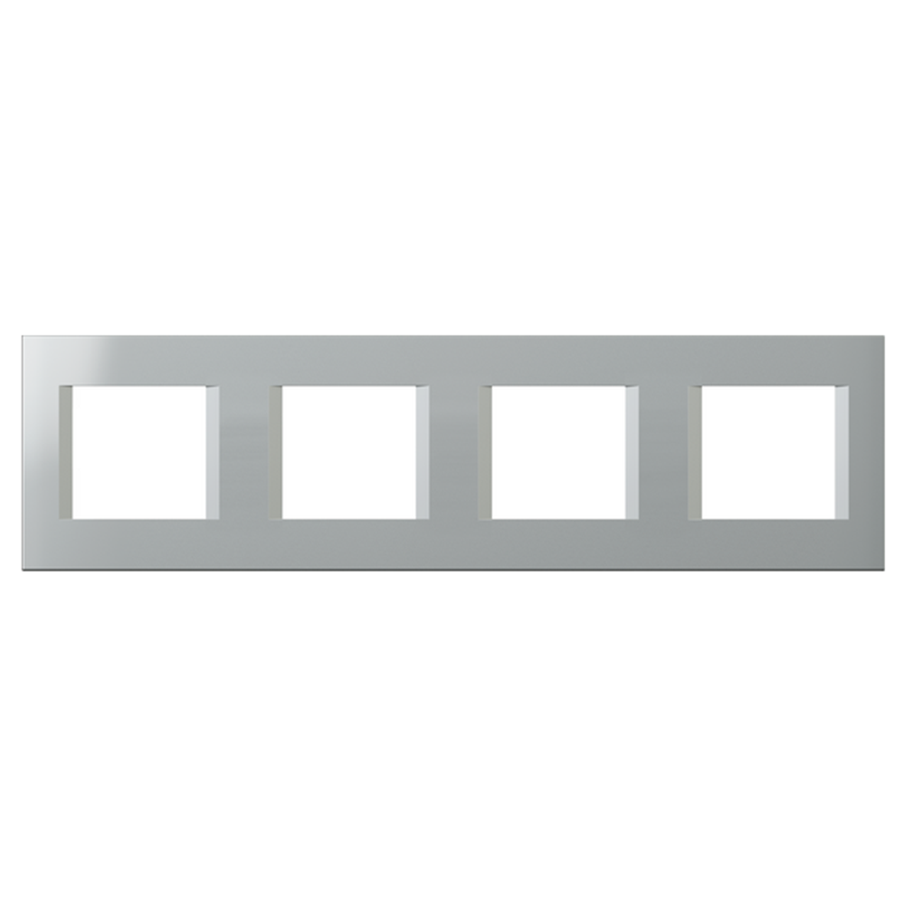 TEM - OL28ES Frame 2+2+2+2M, color Silver, Modul