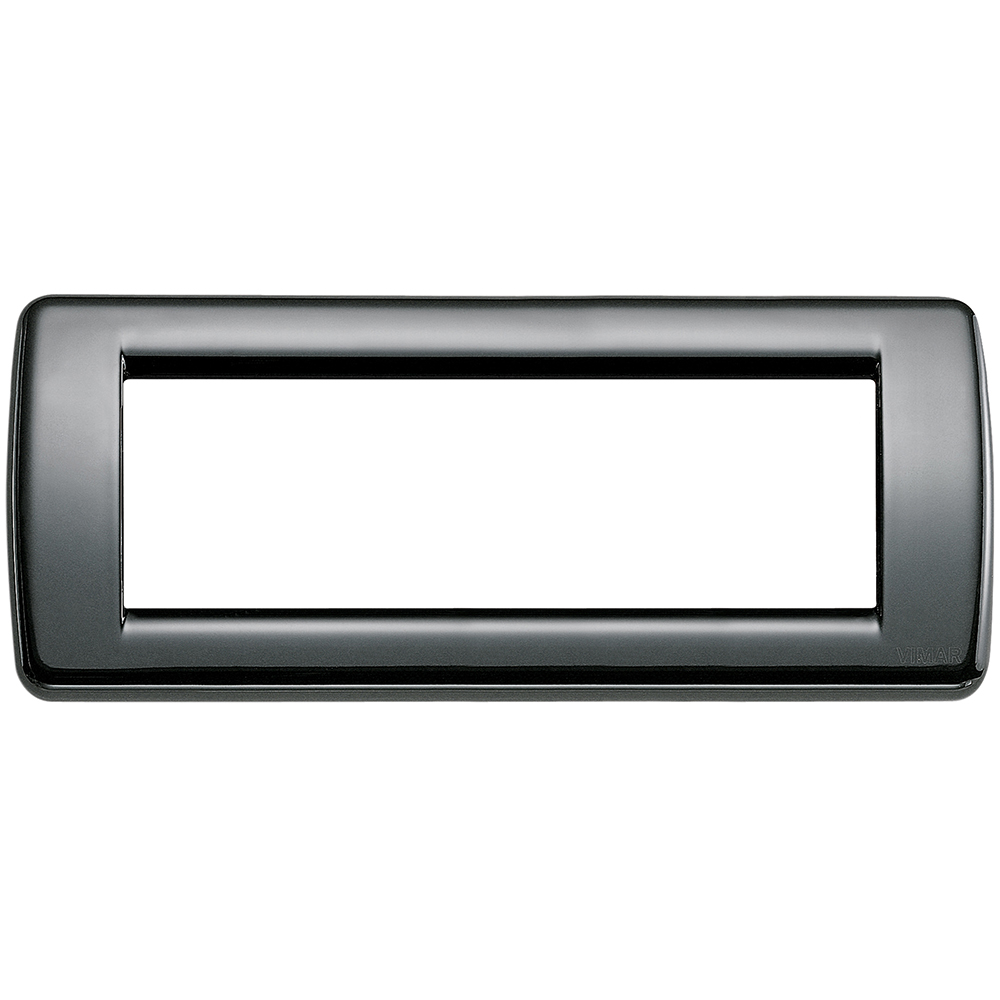VIMAR - 16756.11 - Rondò plate 6M metal black