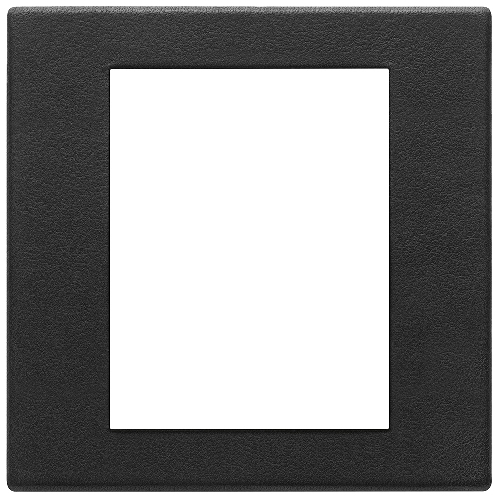 VIMAR - 22668.23 - Plate 8M leather Black Forest