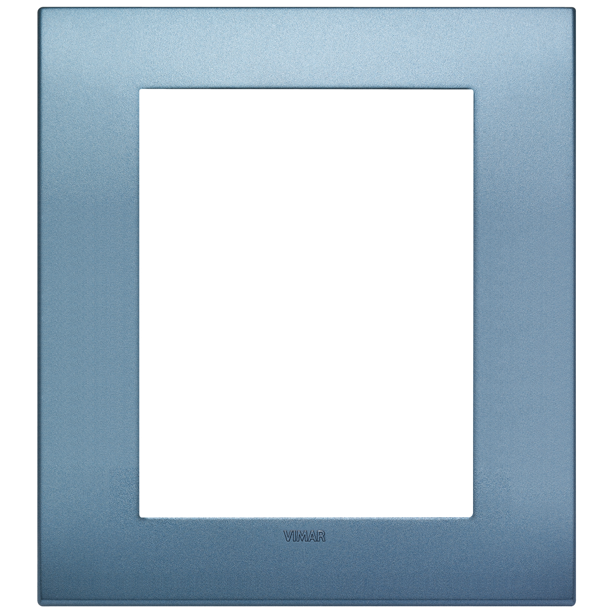 VIMAR - 19668.76 - Classic plate 8M technopolymer matt blue