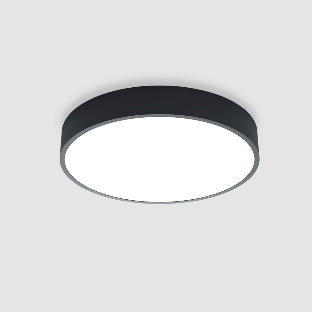 POLARIS LIGHTING - VENY ECO XL LED PLAFOND Ø1000/80mm 150W 4000K 13500lm 110° black 2106-150