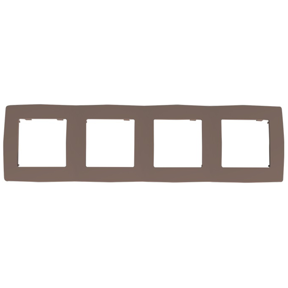 ACA LIGHTING - PRIME 4 GANG FRAME IP20 BEIGE 1000119311