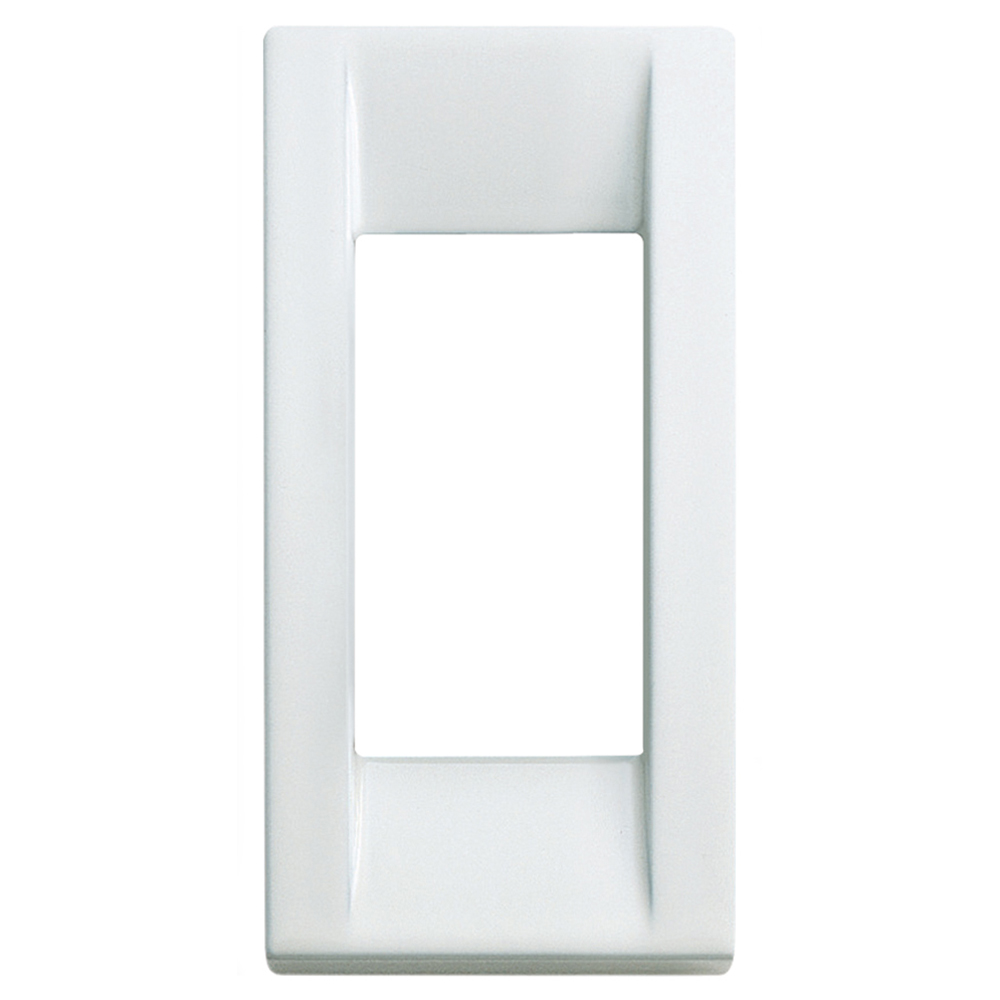 VIMAR - 16781.01 - Classica plate 1Mpan metal white