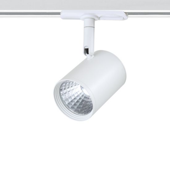 ACA LIGHTING - ZUNO1230W2 WHITE LED TRACK LIGHT 12W 3000K 2WIRES 24 ° LED 12W 3000K 1730lm 24° 230V Ra80