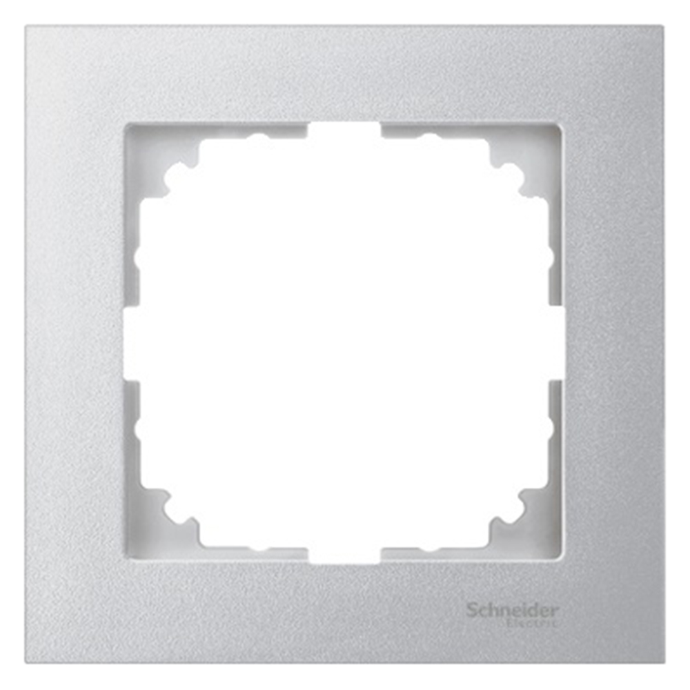 SCHNEIDER ELECTRIC - декоративна рамка единична M-PURE алуминий MTN4010-3660
