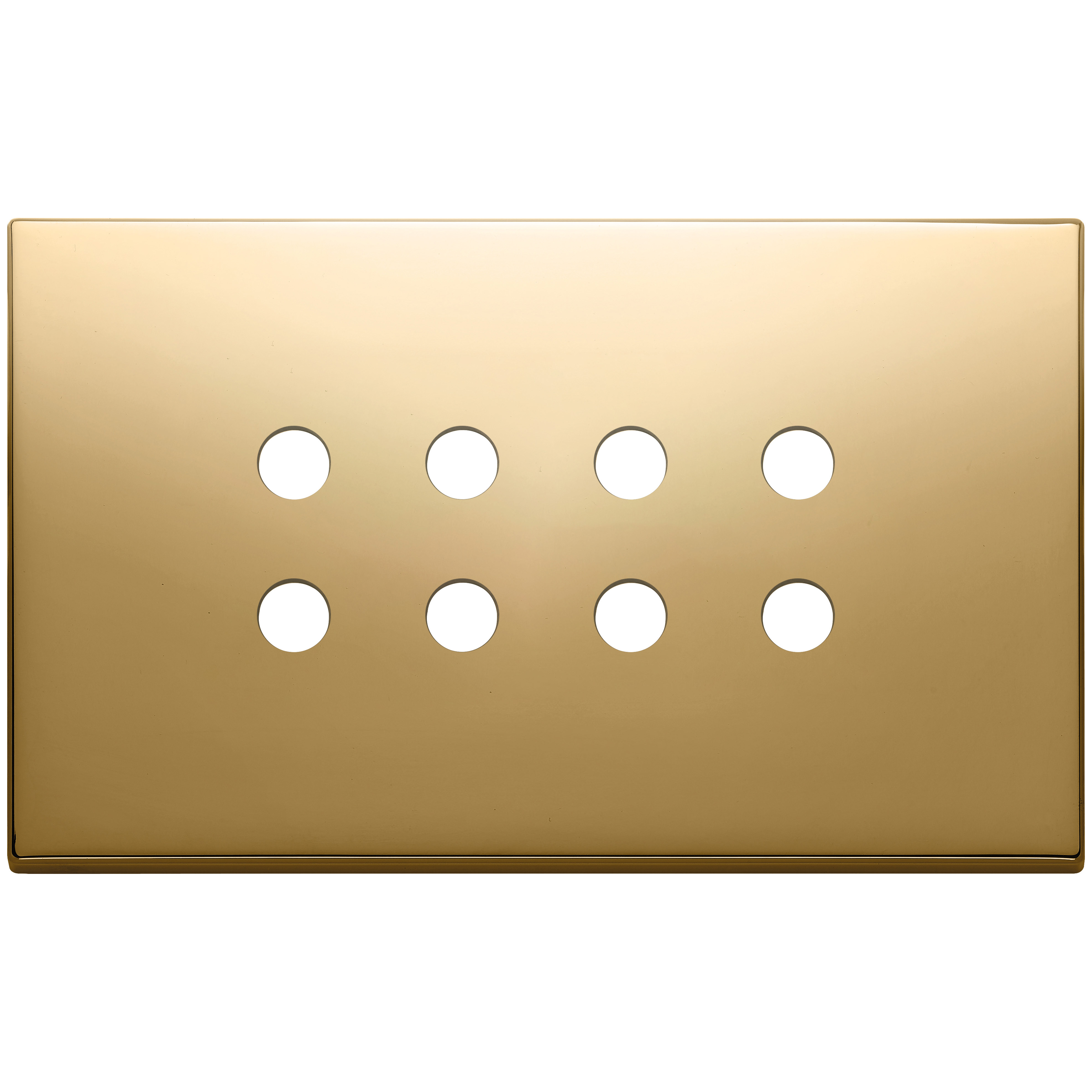 VIMAR - Plate 4Mx8 Tondo gold - 22694.RN.82