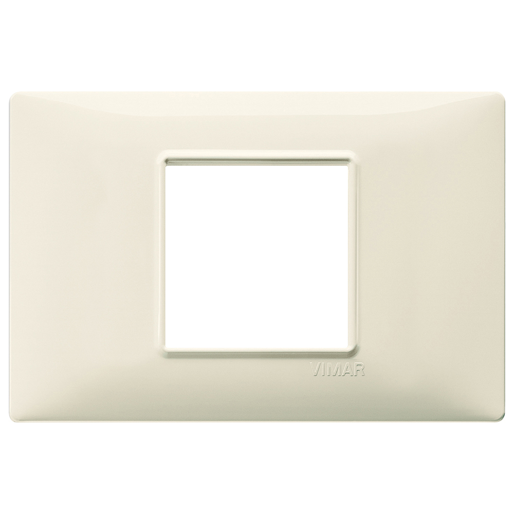 VIMAR - 14652.03 - Plate 2centrM techn. beige
