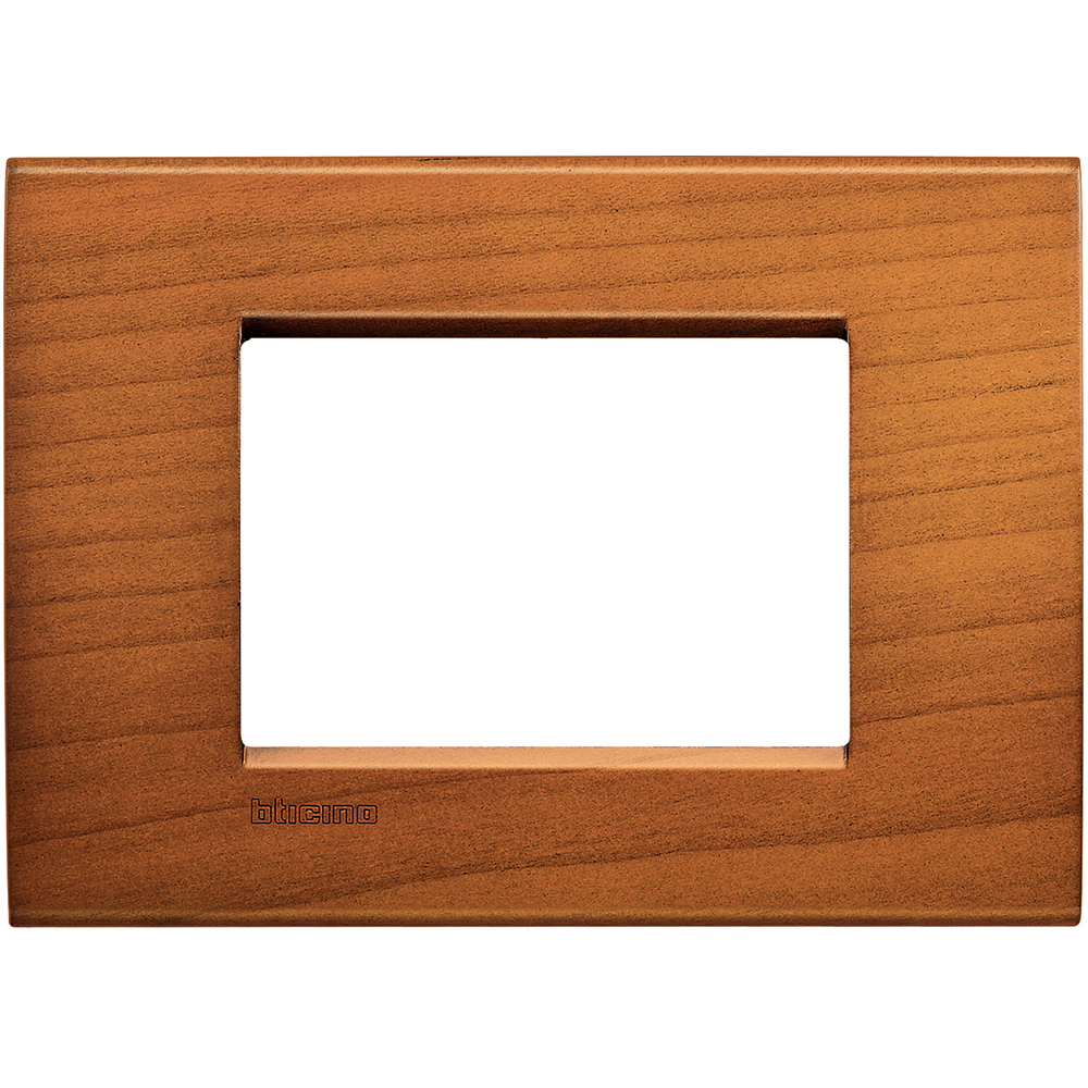 BTICINO - LNA4803LCA Рамка 3М Cherrywood дърво правоъгълна Livinglight