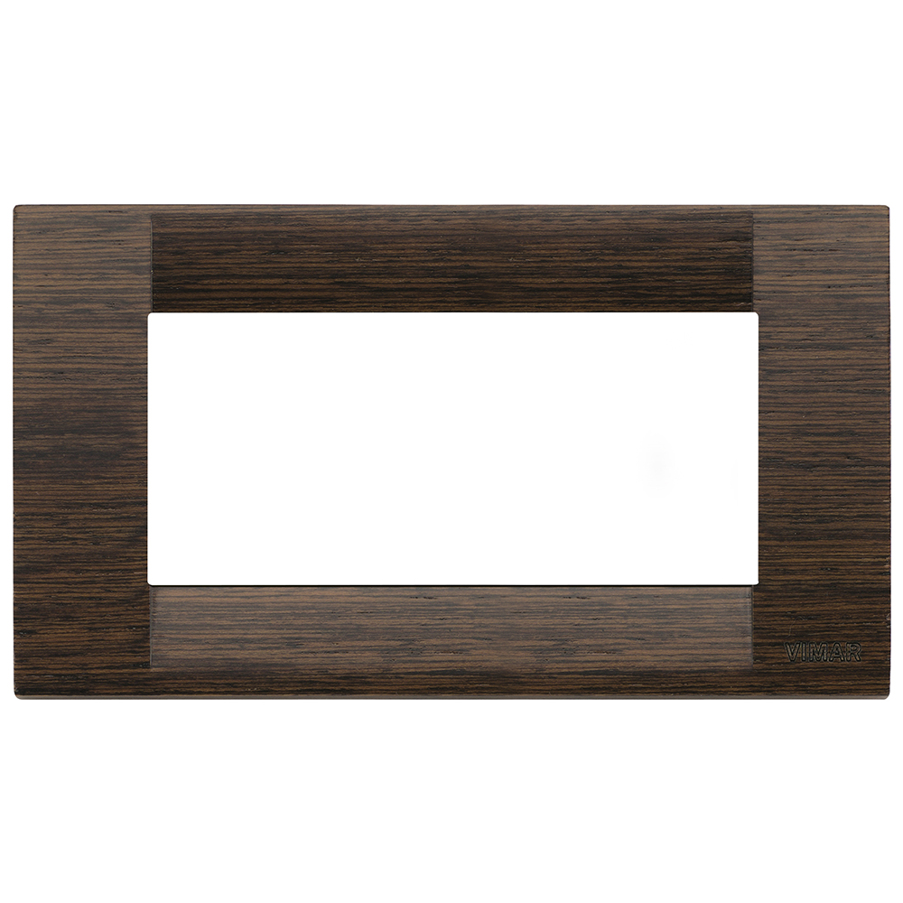 VIMAR - 16734.56 - Classica plate 4M wood wengé