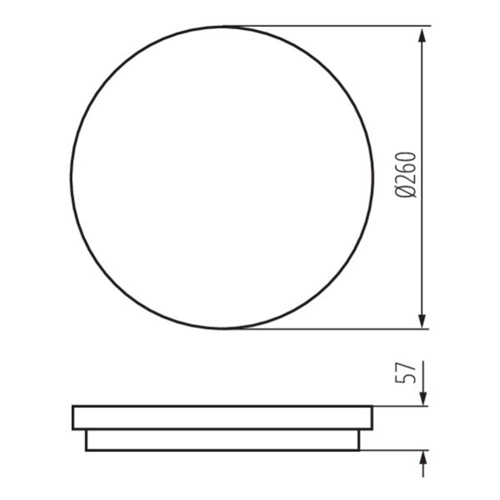 Graphite Light Fitting KANLUX - Ceiling-mounted LED light fitting BENO CCT 24-30W 2850/3120 ...