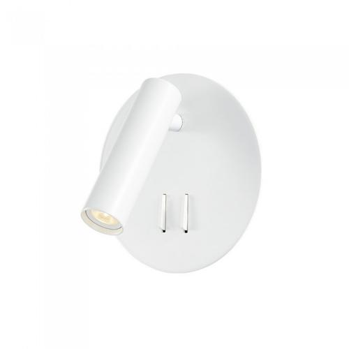 V-TAC - LED 3W+SMD 6W LED HOTEL SIDE LIGHT(WALL LAMP) COLORCODE:3000K-WHITE SKU: 211489 VT-2963-N