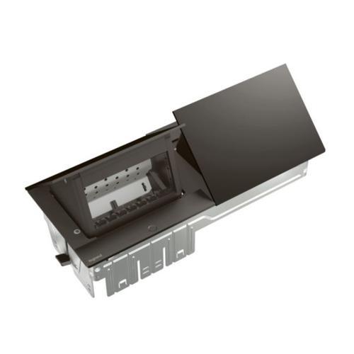 LEGRAND - 654806 Pop-up кутия за вгражд., празна, 2х4М, черен, Incara Pop-up