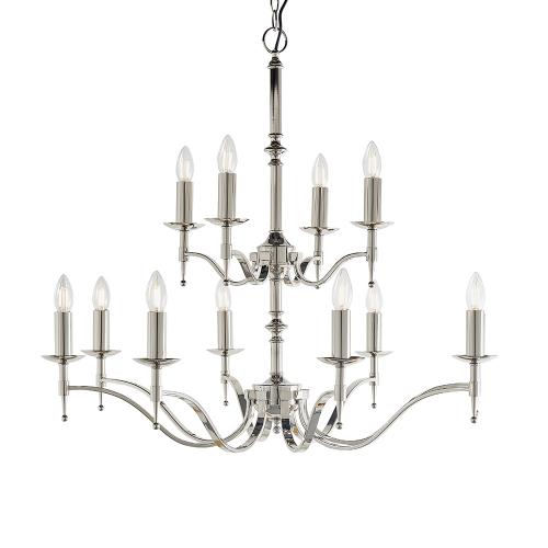 INTERIORS 1900 - chandelier STANFORD  CA1P12N   E14, 12X40W