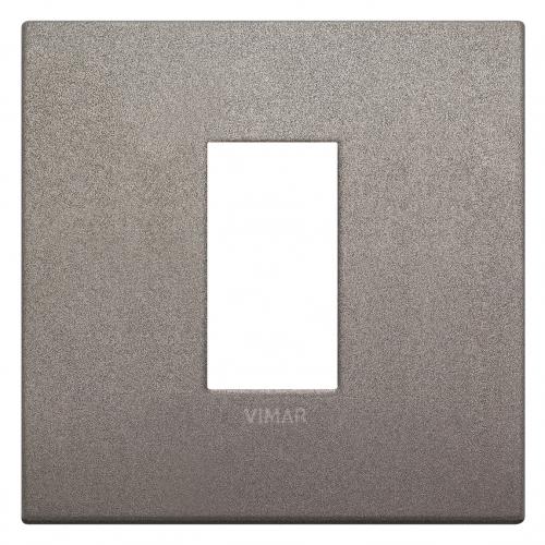 VIMAR - 19641.04 - Classic plate 1M metal matt titanium