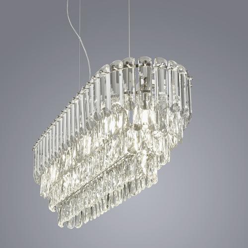 TRIO - Полилей с кристали W96cm MALIZIA – 367601006 10x E14x 40W 