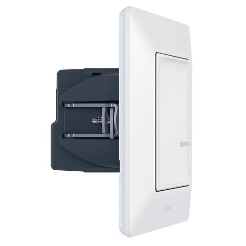 LEGRAND - Свързан ключ/димер 300W с компенсатор жичен Netatmo 752184 Valena Life бяло
