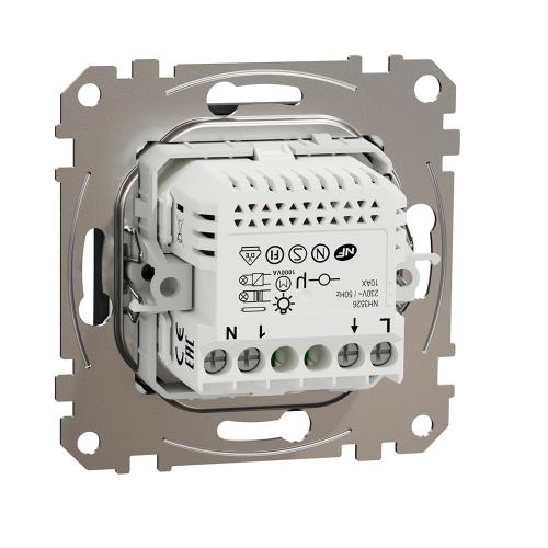 SCHNEIDER ELECTRIC - SDD114508 Sedna Design & Elements, таймер за обратно броене. 10А, антрацит