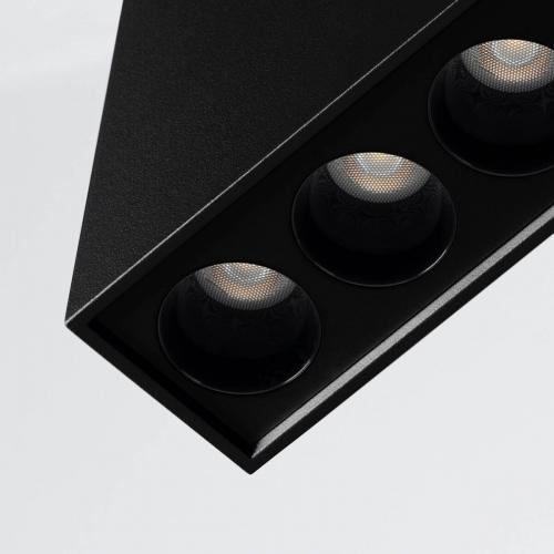 SOLLUX - LED Плафон SOLE SL.1212 черно 4000K 11W IP20