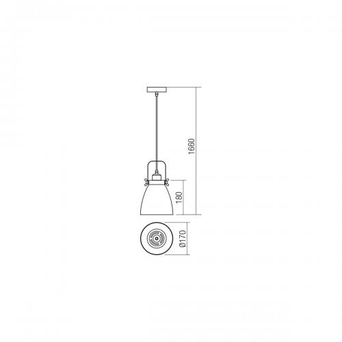 SMARTER - Пендел  ARNE  01-1273  E27, 42W