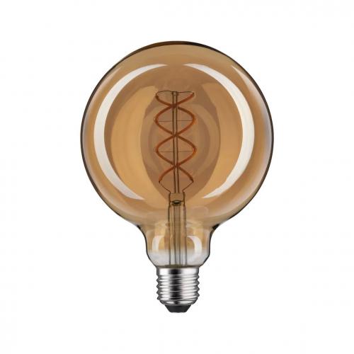 PAULMANN - 28594   1879 Filament 230V LED Globe G125 ⚡ E27 ⚡ 250lm ⚡ 4W ⚡ 2000K dimmable ✴ Gold