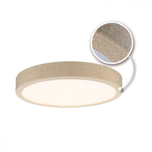 PAULMANN - 71052  LED Panel Cosara IP44 rund 300mm◾ 15W ◾1300lm◾ 3000K✴Beige