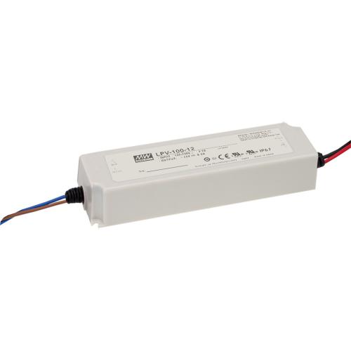 MEAN WELL - Водоустойчиво LED захранване 100W 8.5A 12V LPV-100-12