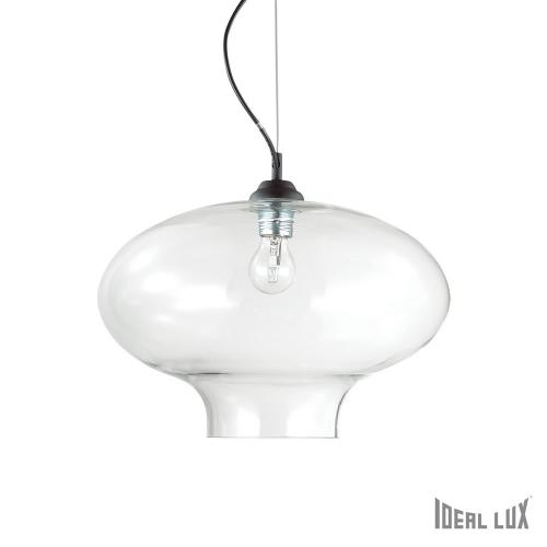 IDEAL LUX - Пендел  BISTRO' SP1 ROUND  Trasparente 120898