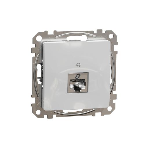 SCHNEIDER ELECTRIC - SDD113466S Sedna Design & Elements - CAT 6A STP, RJ45, aluminium