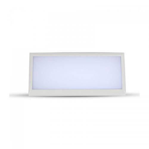 V-TAC - 12W Фасаден Аплик Ъглов Бял 4000K IP64 SKU: 6814 