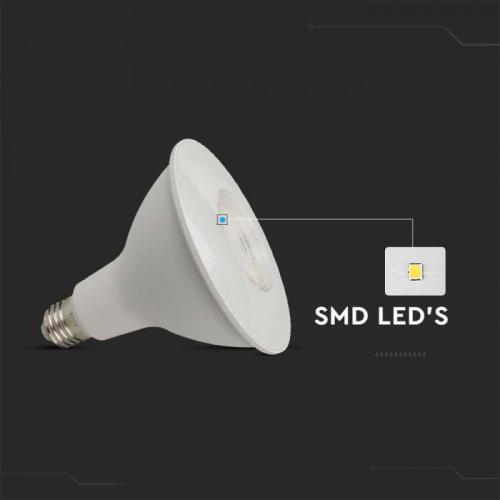 V-TAC - LED Крушка SAMSUNG Чип 12.8W E27 PAR38 6500K SKU: 21152
